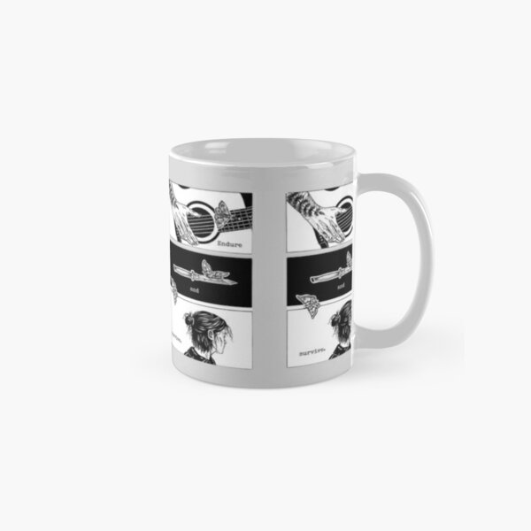 Endure And Survive  - The Last Of Us 2 Art Design Classic Mug RB0208 product Offical the last of us Merch