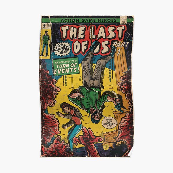 The Last of Us - An Unexpected Turn of Events Fan Art Poster RB0208 product Offical the last of us Merch