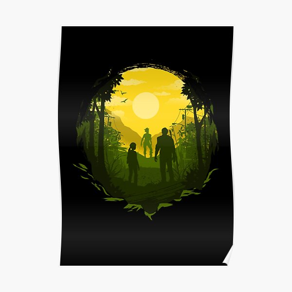 Ellie and Joel - Last of Us Poster RB0208 product Offical the last of us Merch