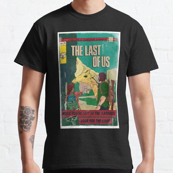 Vintage Last Of Us Comicbook cover Classic T-Shirt RB0208 product Offical the last of us Merch