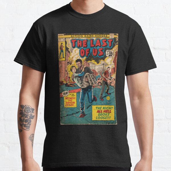 The Last of Us - Intro comic cover fan art Classic T-Shirt RB0208 product Offical the last of us Merch