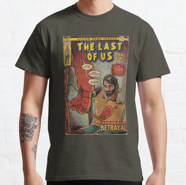 The Last of Us 2 - Joel fan art comic cover Classic T-Shirt RB0208 product Offical the last of us Merch