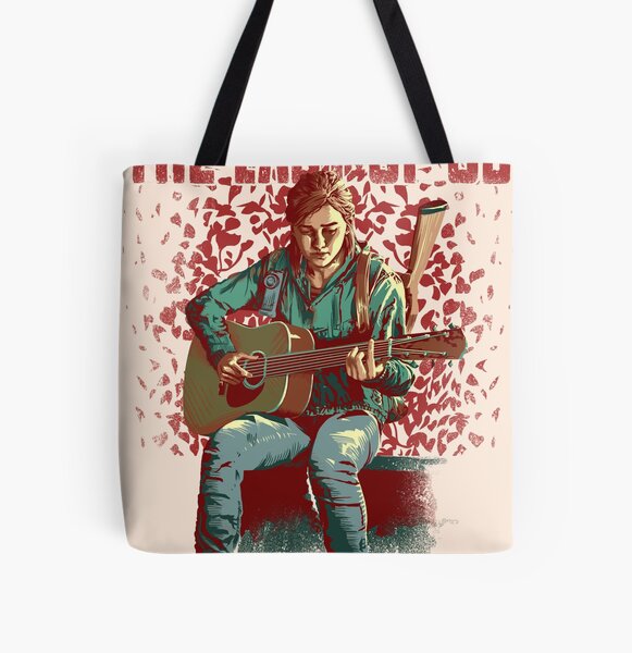 THE LAST OF US Part II Ellie Take On Me, I'll be Gone All Over Print Tote Bag RB0208 product Offical the last of us Merch