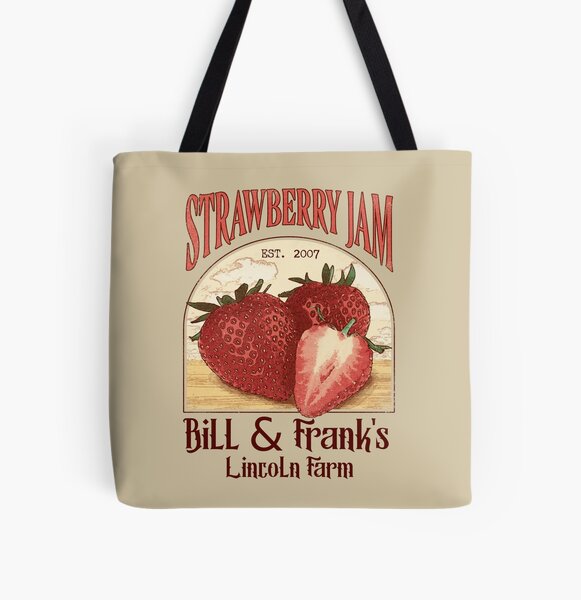 Bill and Frank Strawberry Jam - The last of us All Over Print Tote Bag RB0208 product Offical the last of us Merch