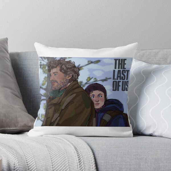everybody loved contractors, the last of us 2023 Throw Pillow RB0208 product Offical the last of us Merch