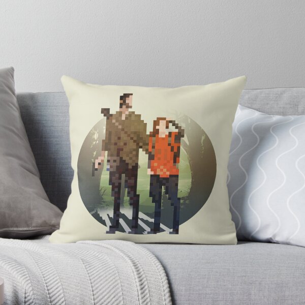 The last of us art Throw Pillow RB0208 product Offical the last of us Merch
