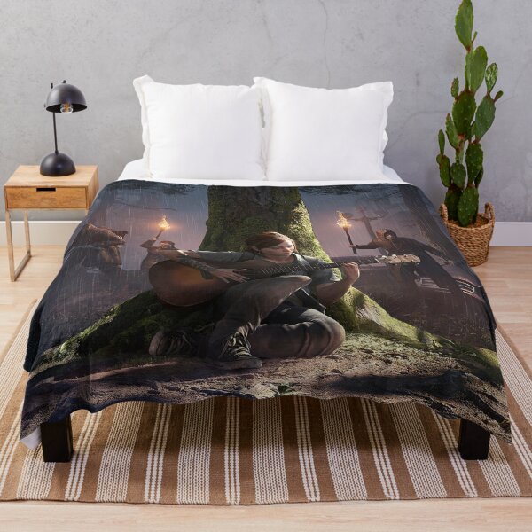 The Last Of Us Part 2 Throw Blanket RB0208 product Offical the last of us Merch